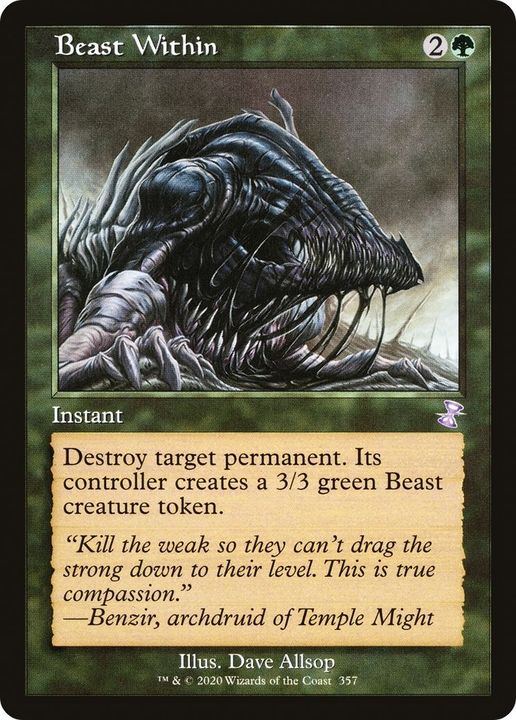 Beast Within in the group Magic the Gathering / Types / Colors / Green at Proxyprinters.com (15311)