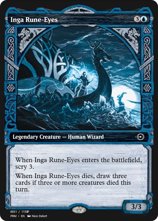 Inga Rune-Eyes in the group Magic the Gathering / Types / Creatures / Wizard at Proxyprinters.com (15313)