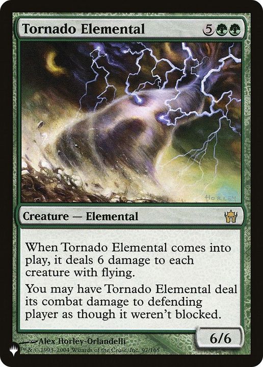 Tornado Elemental in the group Magic the Gathering / Types / Colors / Green at Proxyprinters.com (15336)