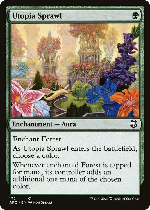 Utopia Sprawl in the group Magic the Gathering / Types / Colors / Green at Proxyprinters.com (15345)