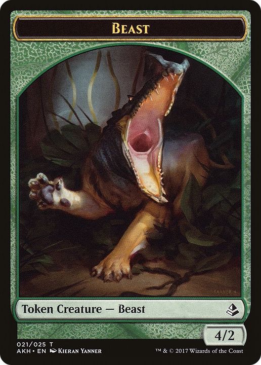 Beast in the group Magic the Gathering / Types / Colors / Green at Proxyprinters.com (15353)