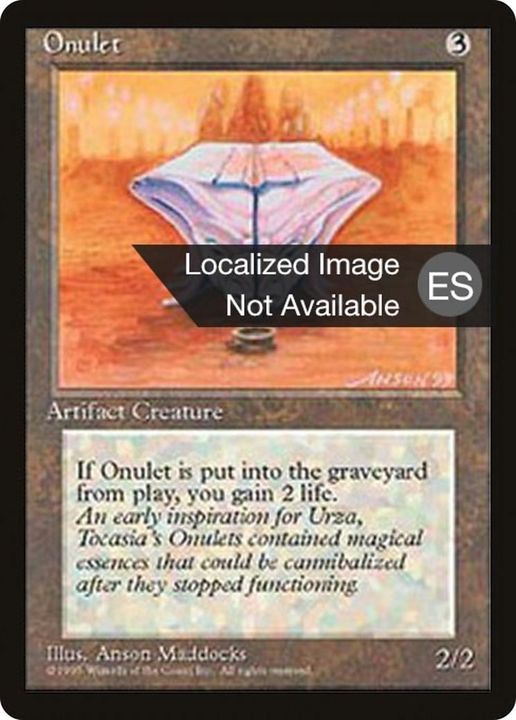 Onulet in the group Magic the Gathering / Sets / Fourth Edition Foreign Black Border at Proxyprinters.com (15362)