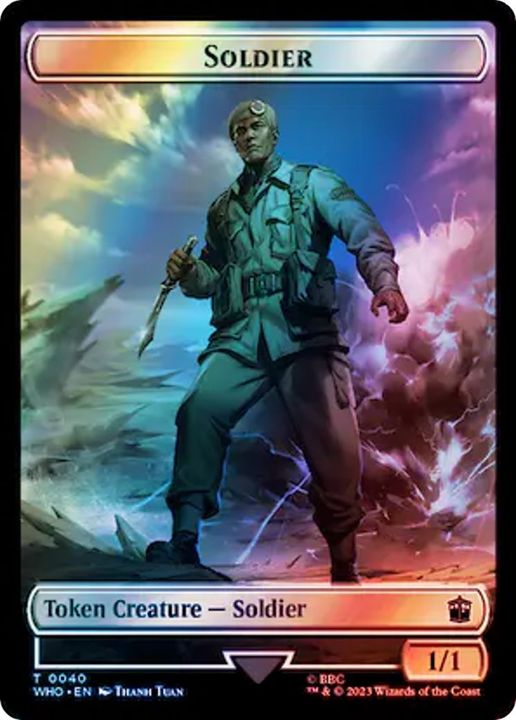 Soldier in the group Magic the Gathering / Types / Colors / White at Proxyprinters.com (15365)