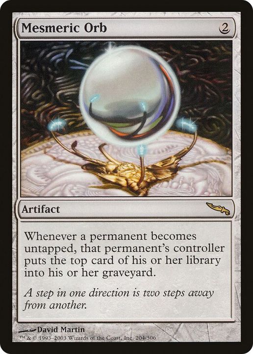 Mesmeric Orb in the group Magic the Gathering / Types / Artifacts / Artifact at Proxyprinters.com (15390)