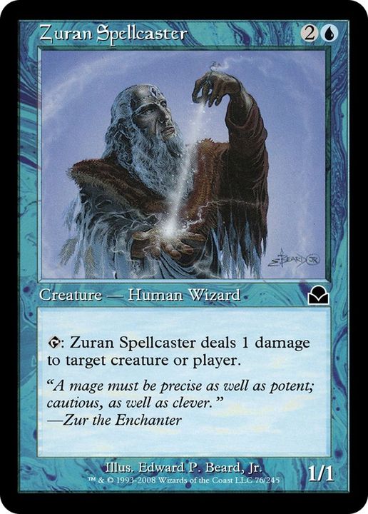 Zuran Spellcaster in the group Magic the Gathering / Types / Creatures / Wizard at Proxyprinters.com (15394)