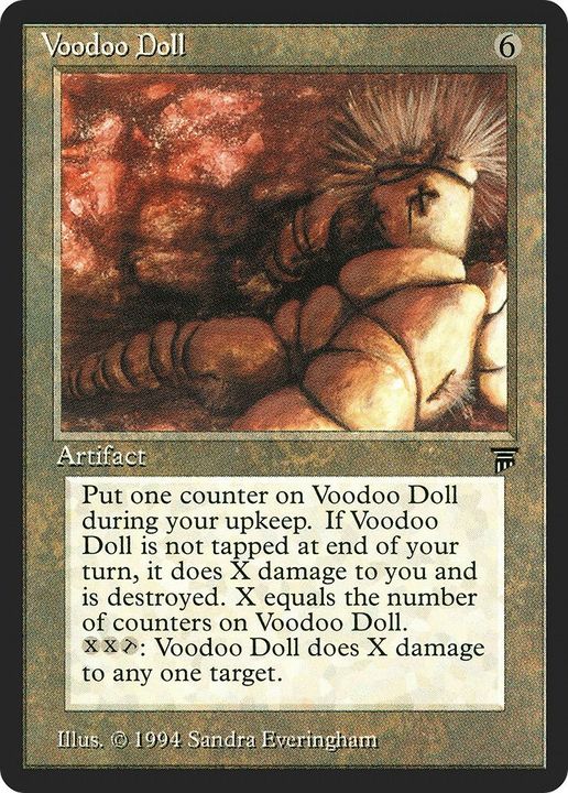 Voodoo Doll in the group Magic the Gathering / Sets / Legends at Proxyprinters.com (1541)