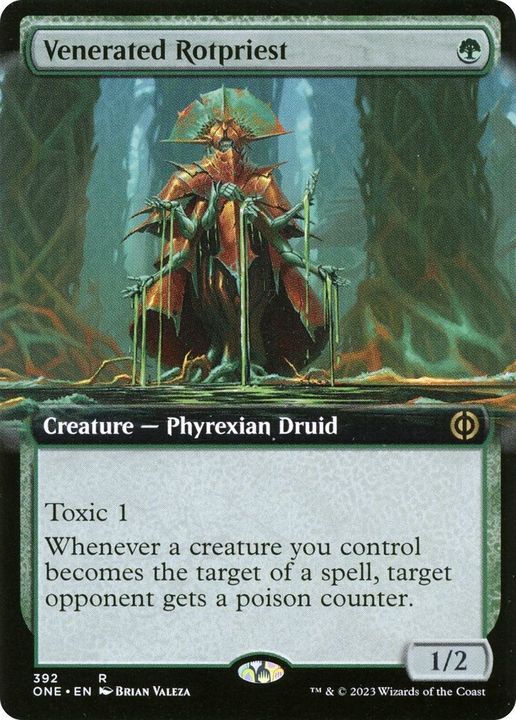 Venerated Rotpriest in the group Magic the Gathering / Types / Colors / Green at Proxyprinters.com (15422)