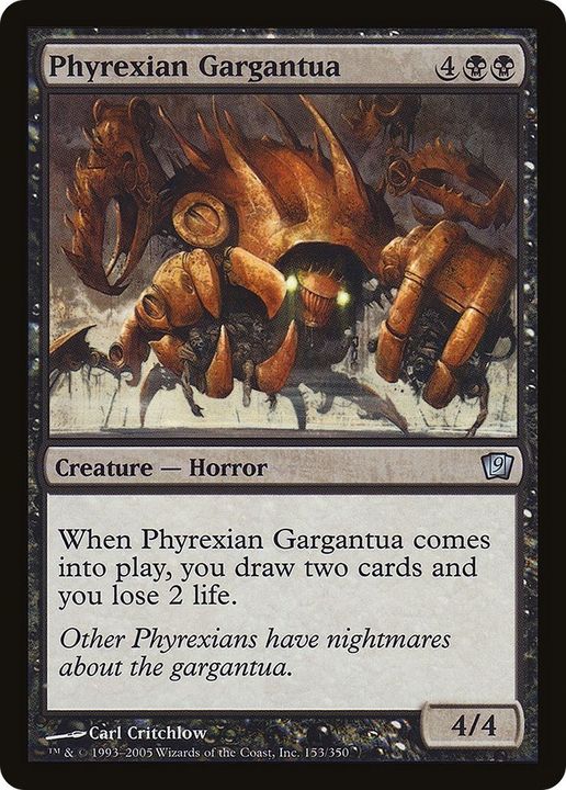 Phyrexian Gargantua in the group Magic the Gathering / Types / Colors / Black at Proxyprinters.com (15428)