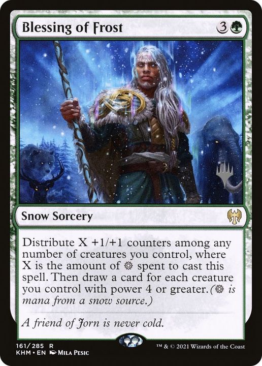 Blessing of Frost in the group Magic the Gathering / Sets / Kaldheim Promos at Proxyprinters.com (15432)