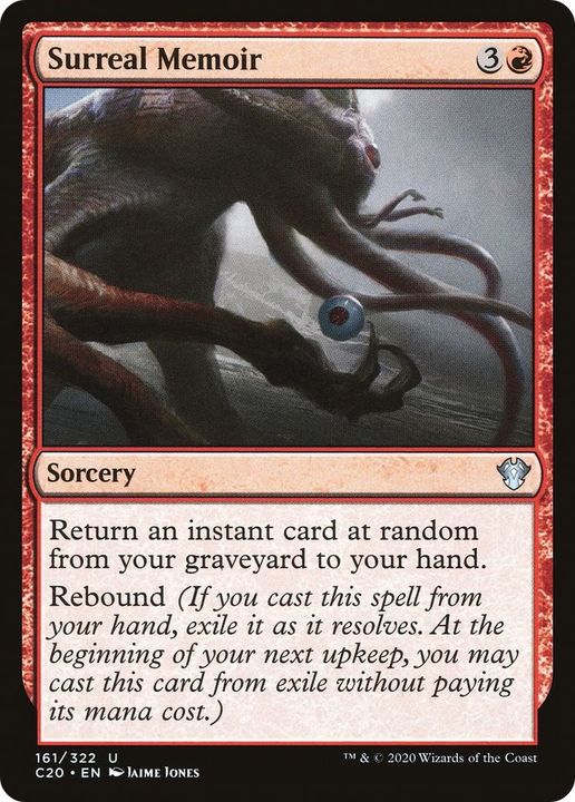 Surreal Memoir in the group Magic the Gathering / Types / Colors / Red at Proxyprinters.com (15441)