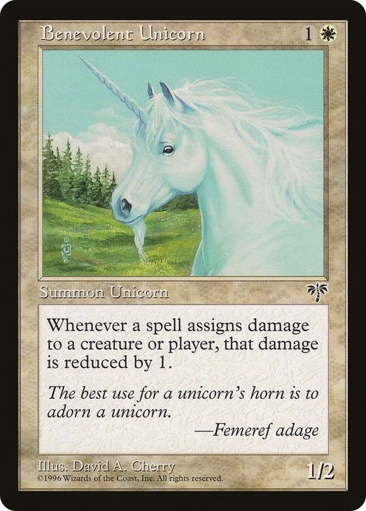 Benevolent Unicorn in the group Singles at Proxyprinters.com (15494)