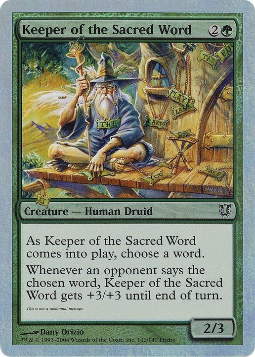 Keeper of the Sacred Word in the group Advanced search at Proxyprinters.com (15508)