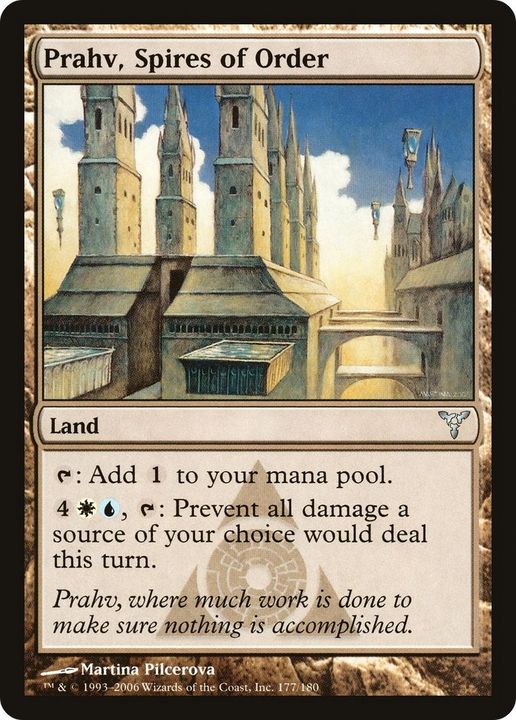 Prahv, Spires of Order in the group Magic the Gathering / Types / Colors / Colorless at Proxyprinters.com (15517)