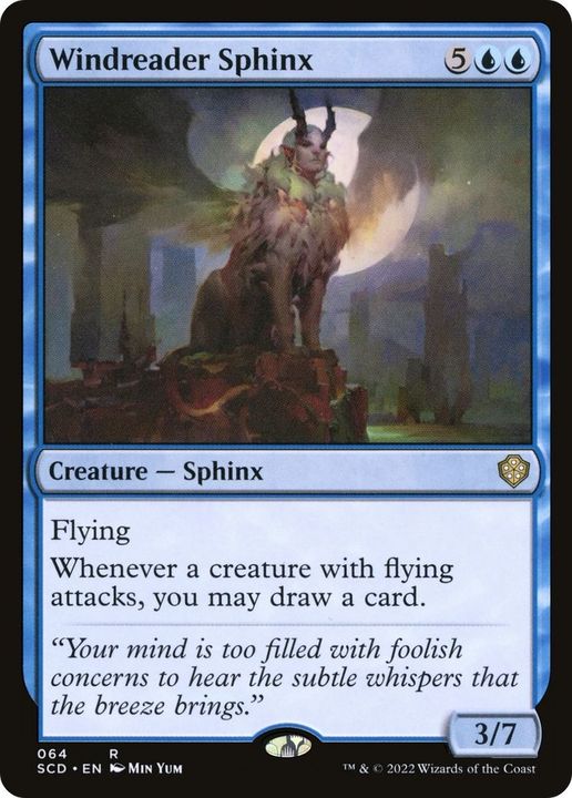 Windreader Sphinx in the group Magic the Gathering / Sets / Starter Commander Decks at Proxyprinters.com (15526)