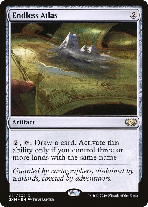 Endless Atlas in the group Magic the Gathering / Sets / Double Masters at Proxyprinters.com (15530)