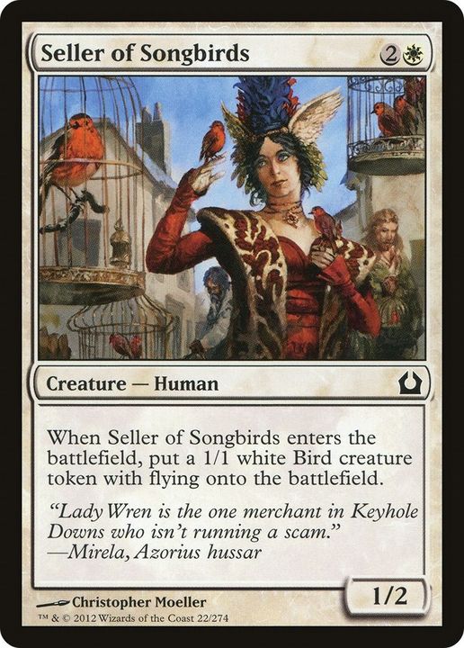 Seller of Songbirds in the group Magic the Gathering / Types / Creatures / Human at Proxyprinters.com (15539)