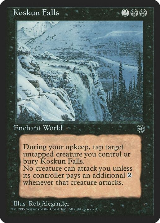 Koskun Falls in the group Magic the Gathering / Types / Colors / Black at Proxyprinters.com (1554)