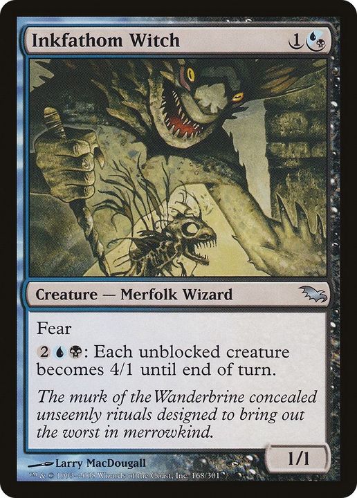 Inkfathom Witch in the group Magic the Gathering / Sets / Shadowmoor at Proxyprinters.com (15548)