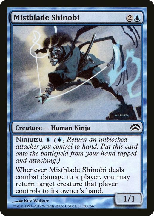 Mistblade Shinobi in the group Magic the Gathering / Types / Creatures / Human at Proxyprinters.com (15578)