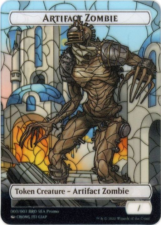 Artifact Zombie in the group Magic the Gathering / Sets / The Brothers' War Southeast Asia Tokens at Proxyprinters.com (15599)