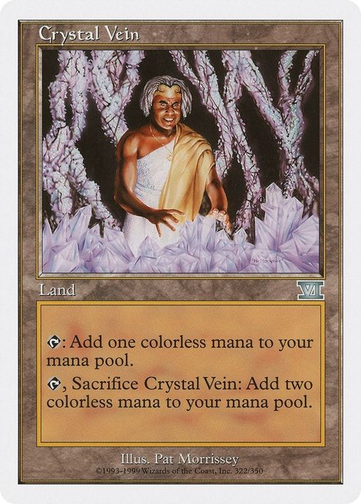 Crystal Vein in the group Magic the Gathering / Types / Colors / Colorless at Proxyprinters.com (15614)