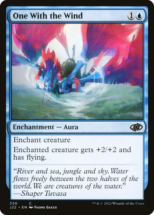 One With the Wind in the group Magic the Gathering / Sets / Jumpstart 2022 at Proxyprinters.com (15630)