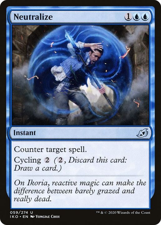 Neutralize in the group Magic the Gathering / Types / Colors / Blue at Proxyprinters.com (1565)