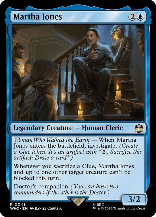 Martha Jones in the group Magic the Gathering / Types / Creatures / Human at Proxyprinters.com (15656)