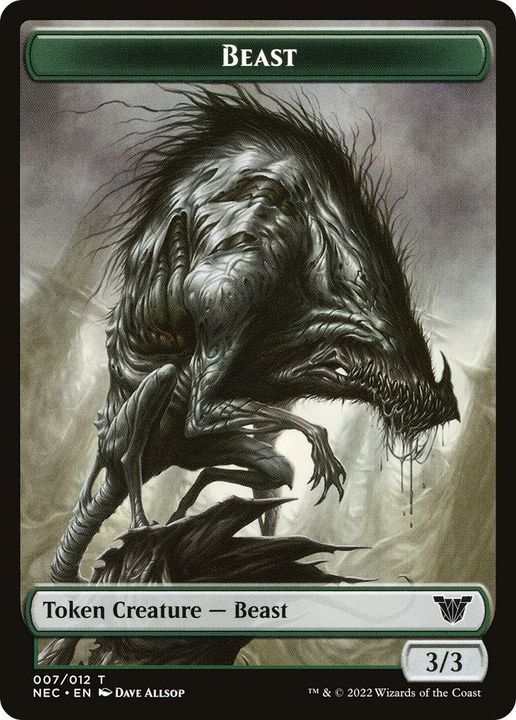 Beast in the group Magic the Gathering / Types / Colors / Green at Proxyprinters.com (15666)