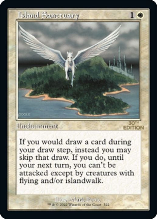 Island Sanctuary in the group Magic the Gathering / Sets / 30th Anniversary Edition at Proxyprinters.com (15686)