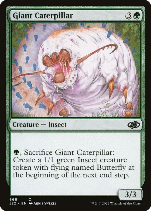 Giant Caterpillar in the group Magic the Gathering / Sets / Jumpstart 2022 at Proxyprinters.com (15697)