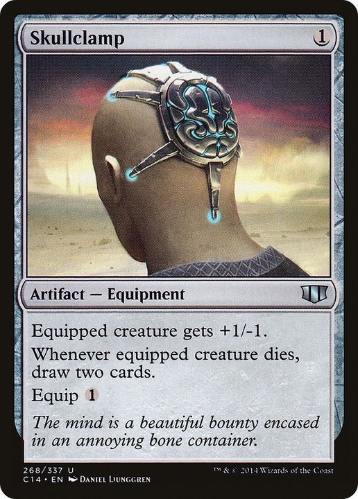 Skullclamp in the group Magic the Gathering / Types / Artifacts / Artifact at Proxyprinters.com (157)