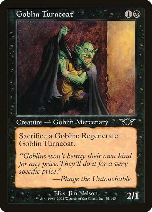 Goblin Turncoat in the group Magic the Gathering / Types / Creatures / Goblin at Proxyprinters.com (15709)