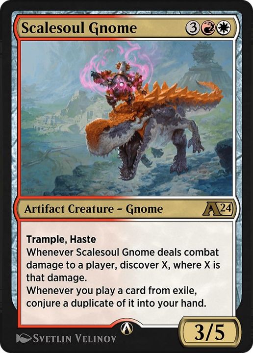 Scalesoul Gnome in the group Magic the Gathering / Sets / Alchemy: Ixalan at Proxyprinters.com (15715)