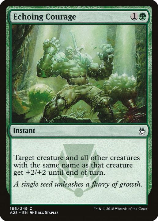 Echoing Courage in the group Magic the Gathering / Types / Colors / Green at Proxyprinters.com (1572)