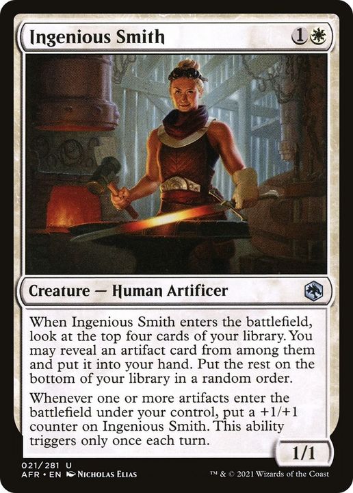 Ingenious Smith in the group Magic the Gathering / Sets / Adventures in the Forgotten Realms at Proxyprinters.com (15729)