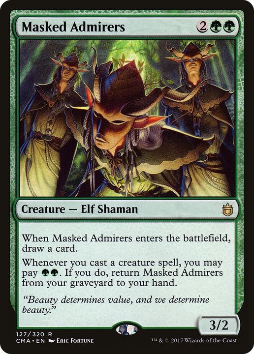 Masked Admirers in the group Magic the Gathering / Types / Creatures / Elf at Proxyprinters.com (15764)