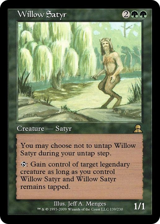 Willow Satyr in the group Magic the Gathering / Types / Colors / Green at Proxyprinters.com (15782)