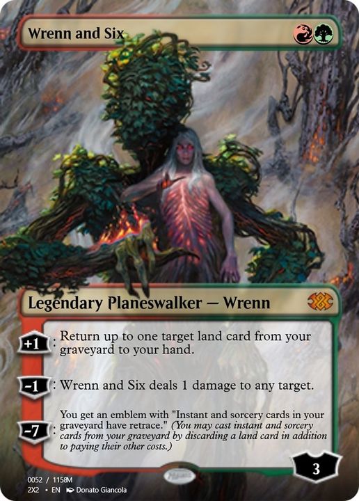 Wrenn and Six in the group Magic the Gathering / Types / Colors / Multicolors / G, R at Proxyprinters.com (15787)