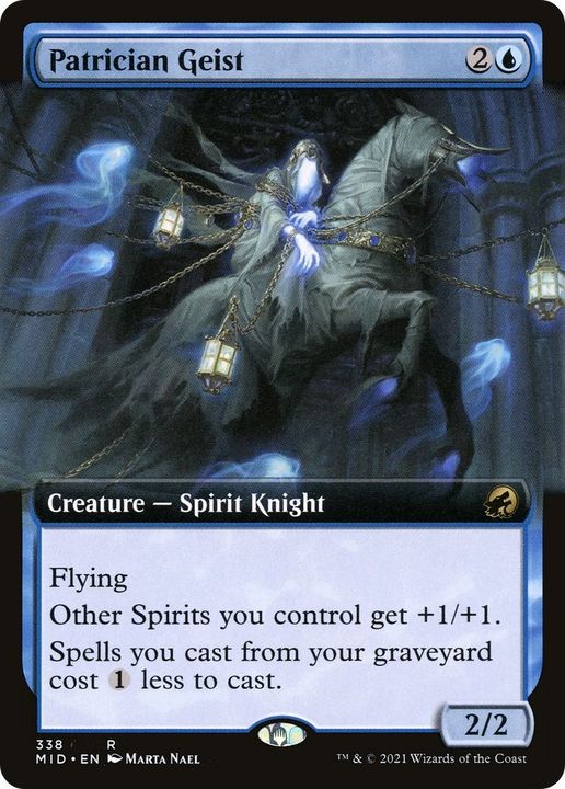 Patrician Geist in the group Magic the Gathering / Types / Colors / Blue at Proxyprinters.com (15799)