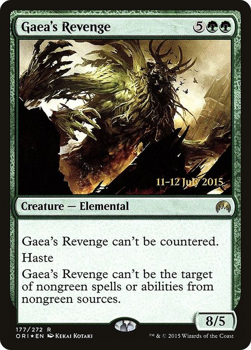 Gaea's Revenge in the group Magic the Gathering / Types / Colors / Green at Proxyprinters.com (15807)