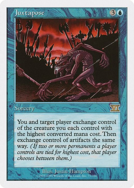 Juxtapose in the group Magic the Gathering / Types / Colors / Blue at Proxyprinters.com (15826)