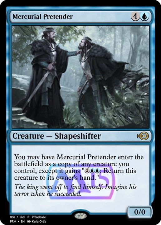 Mercurial Pretender in the group Magic the Gathering / Types / Colors / Blue at Proxyprinters.com (15834)