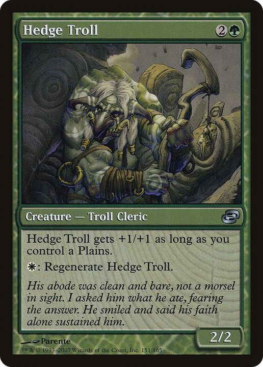 Hedge Troll in the group Magic the Gathering / Sets / Planar Chaos at Proxyprinters.com (15841)