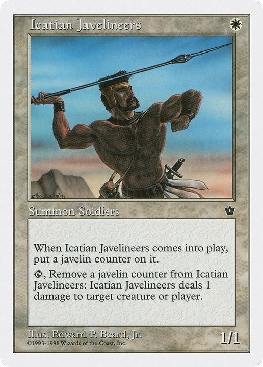 Icatian Javelineers in the group Magic the Gathering / Types / Creatures / Human at Proxyprinters.com (15850)