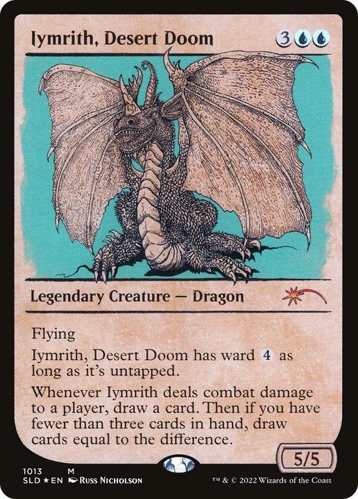 Iymrith, Desert Doom in the group Magic the Gathering / Types / Colors / Blue at Proxyprinters.com (15857)