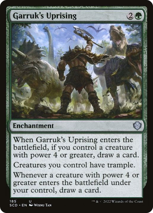 Garruk's Uprising in the group Magic the Gathering / Types / Enchantment / Enchantment at Proxyprinters.com (15880)