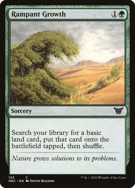 Rampant Growth in the group Magic the Gathering / Types / Colors / Green at Proxyprinters.com (1590)