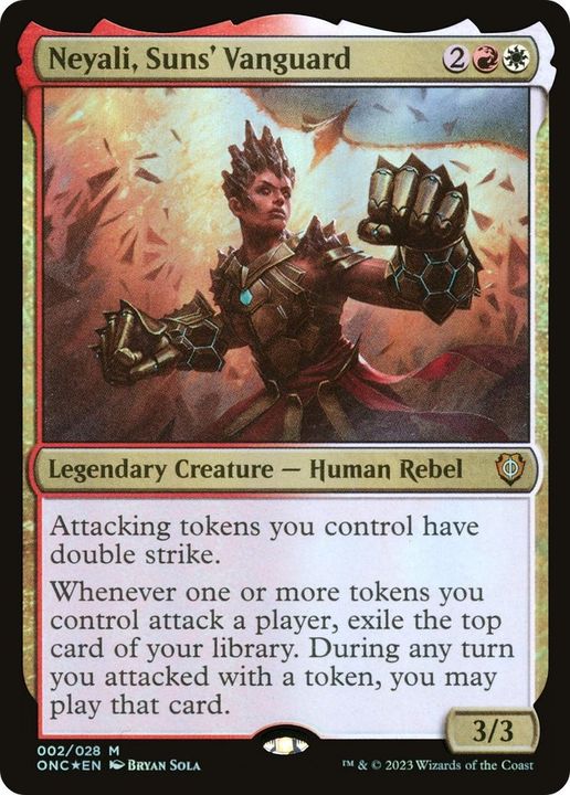 Neyali, Suns' Vanguard in the group Magic the Gathering / Types / Colors / Multicolors / R, W at Proxyprinters.com (15906)