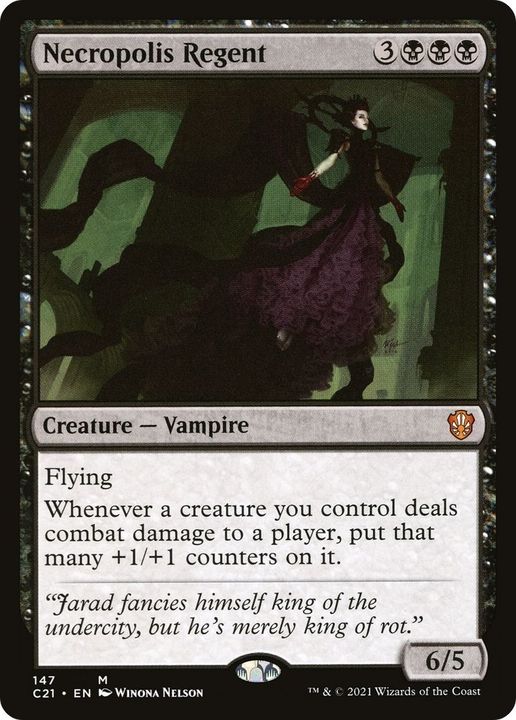 Necropolis Regent in the group Magic the Gathering / Types / Colors / Black at Proxyprinters.com (15910)